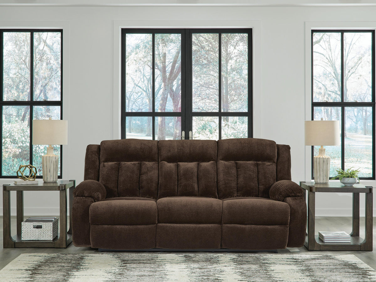 Observation Power Reclining Sofa with Drop Down Table - Jack’s Furniture and More (Laredo, TX)