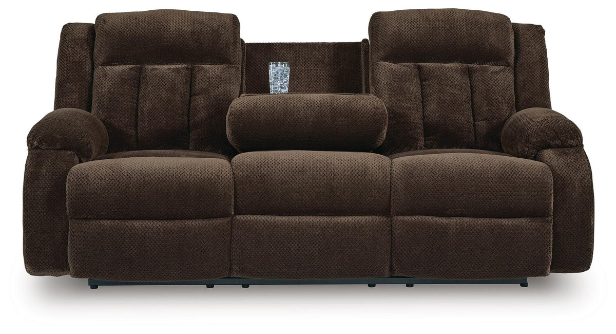 Observation Power Reclining Sofa with Drop Down Table - Jack’s Furniture and More (Laredo, TX)