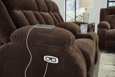 Observation Power Reclining Loveseat with Console - Jack’s Furniture and More (Laredo, TX)