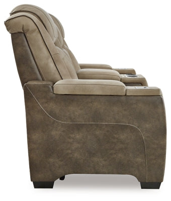 Next-Gen DuraPella Power Reclining Loveseat with Console - Jack’s Furniture and More (Laredo, TX)