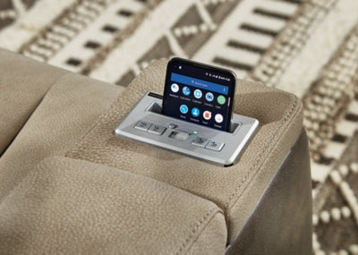Next-Gen DuraPella Power Reclining Loveseat with Console - Jack’s Furniture and More (Laredo, TX)