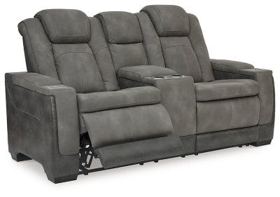 Next-Gen DuraPella Power Reclining Loveseat with Console - Jack’s Furniture and More (Laredo, TX)