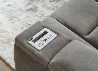 Next-Gen DuraPella Power Reclining Loveseat with Console - Jack’s Furniture and More (Laredo, TX)