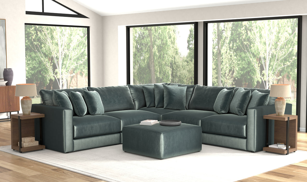 Remington (Pine) Modular Sectional - 5pc. - Jack’s Furniture and More (Laredo, TX)