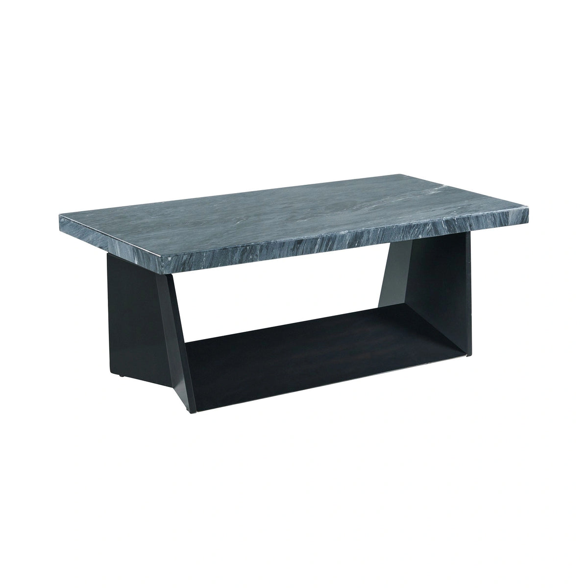 Beckley Coffee Table Complete in Marble Top
