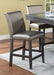 Crown Mark Furniture Bankston Counter Height Chair in Brown (Set of 2) image