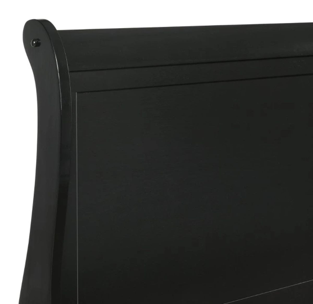 Louis Philippe Twin Panel Bed in Black - Jack’s Furniture and More (Laredo, TX)