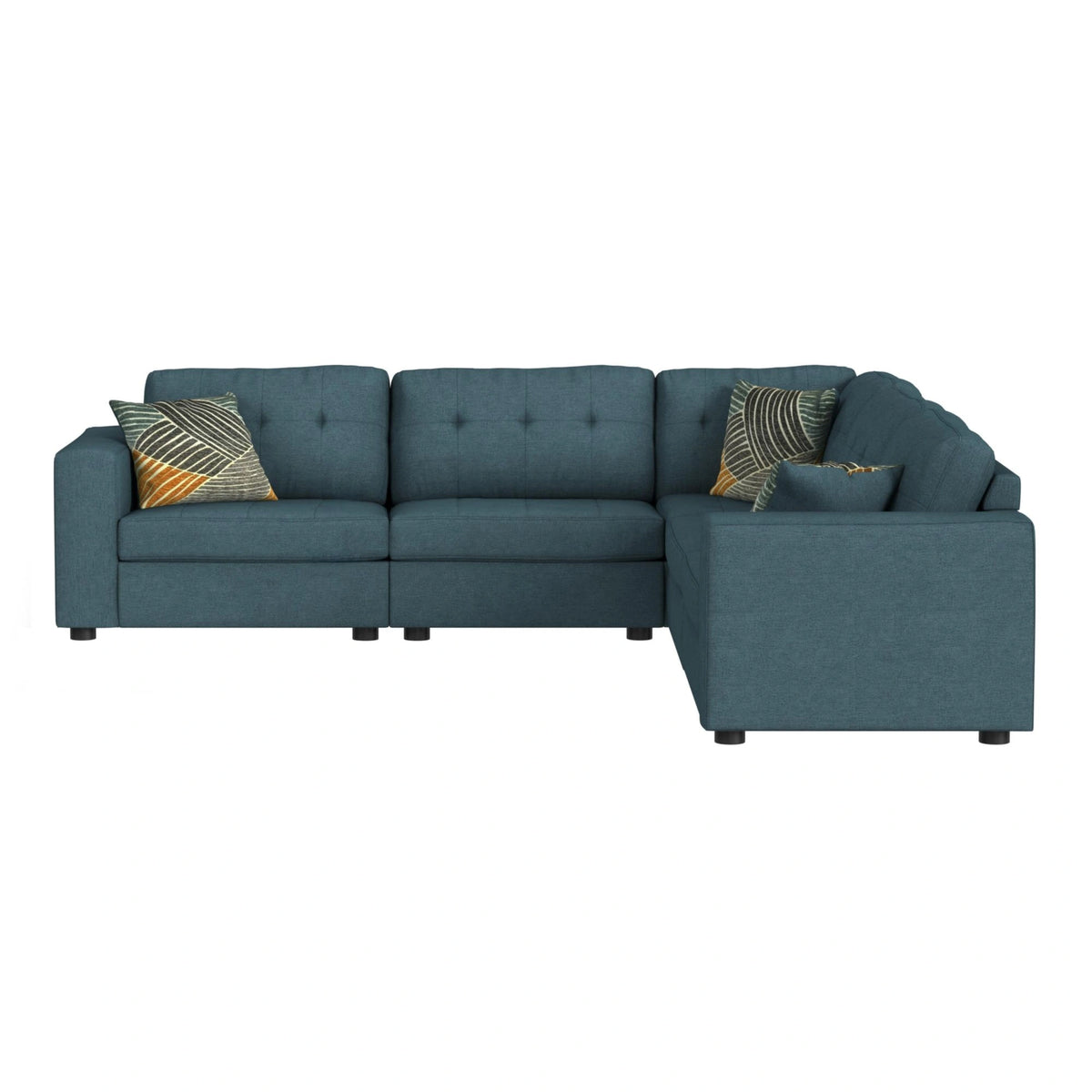 Options One LHF Chair in Palmer Plus Teal with 1 Pillow 20"ÔøΩ