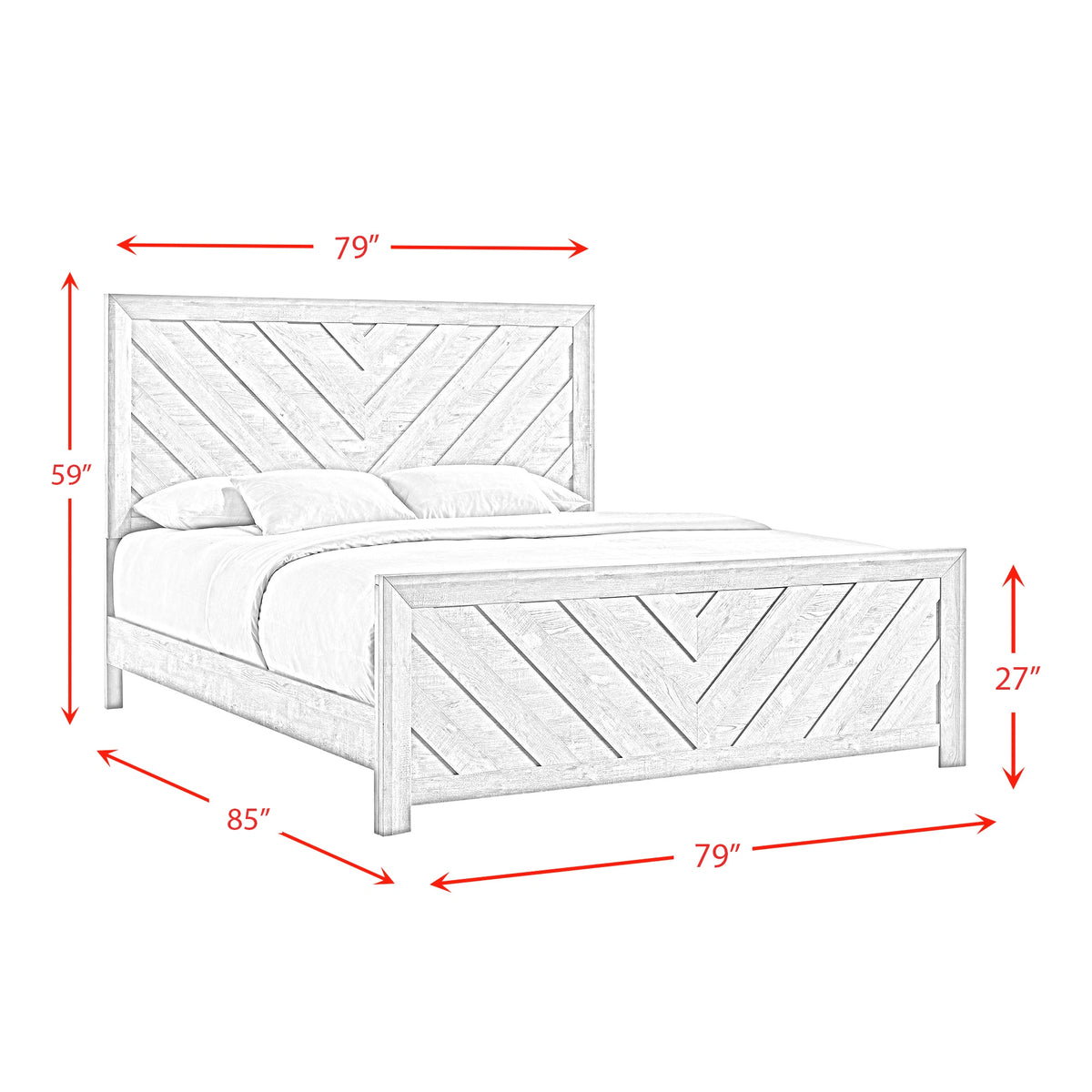 Ellen Panel Bedroom Set