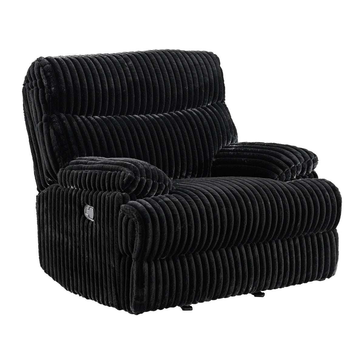 Admiral Living Room Set in Masis Black