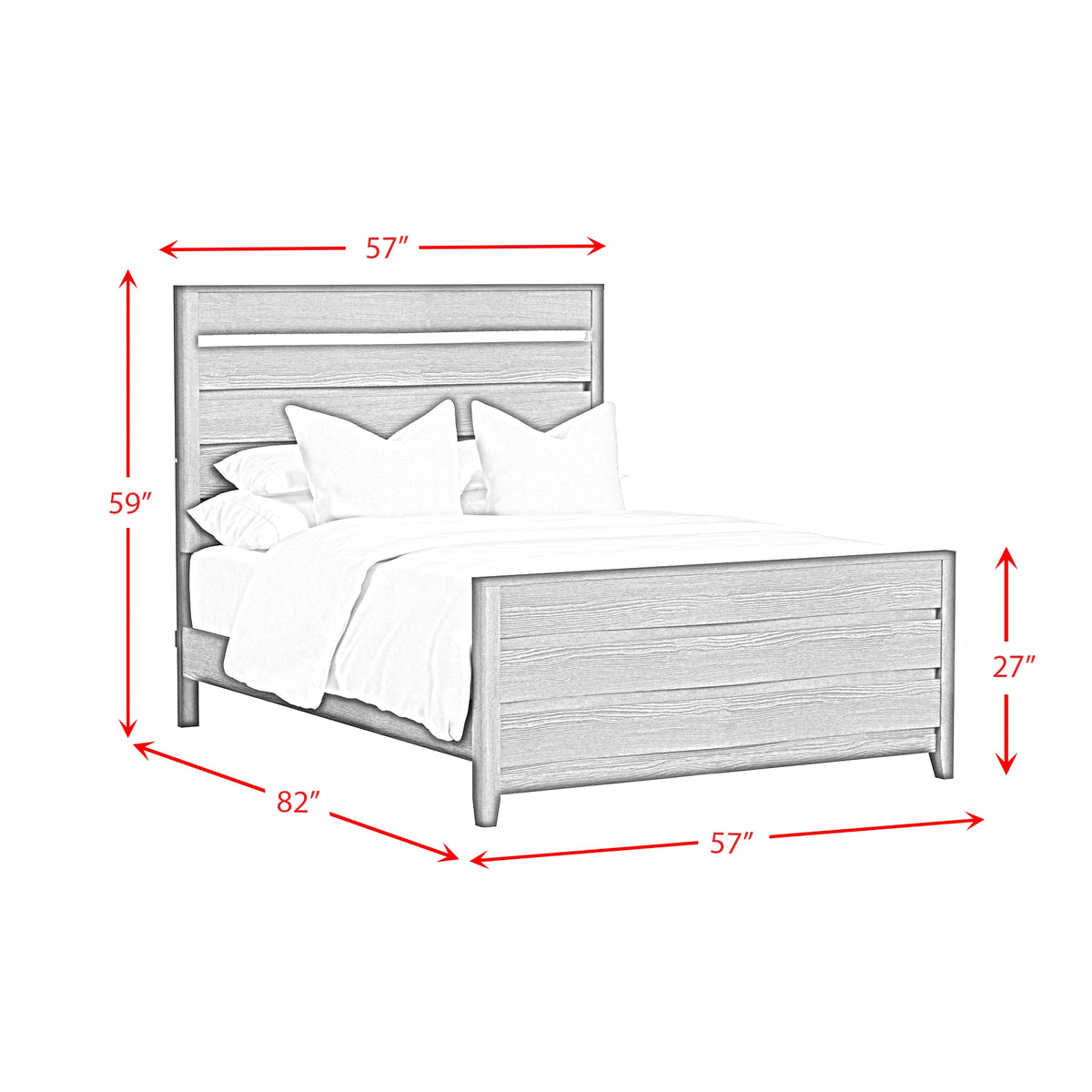 Tobias Bedroom Set with LED