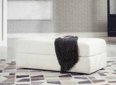 Karinne Oversized Accent Ottoman - Jack’s Furniture and More (Laredo, TX)