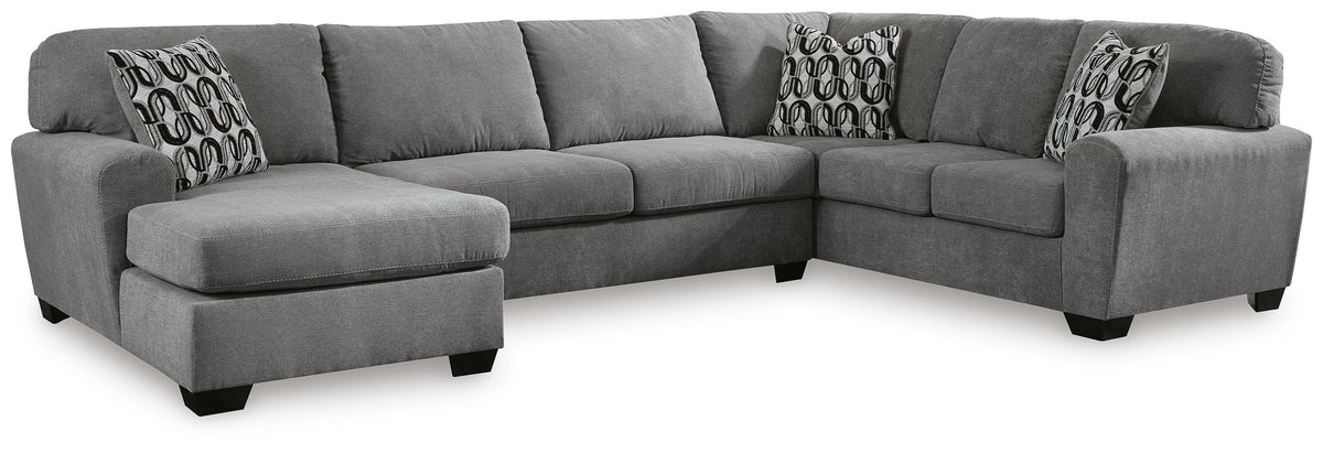 Birkdale Court Sectional with Chaise - Jack’s Furniture and More (Laredo, TX)
