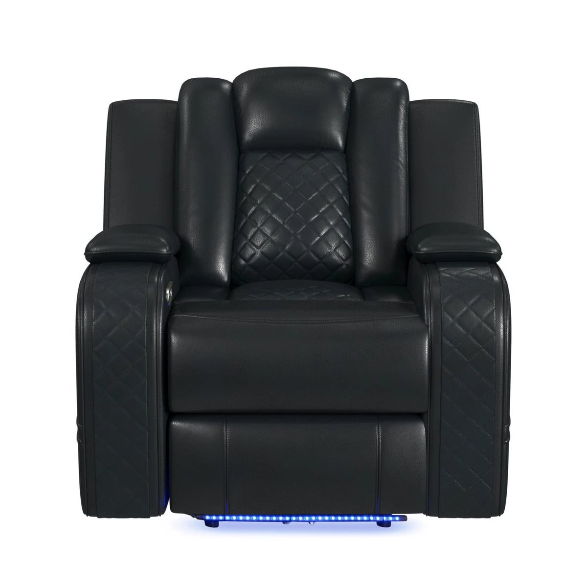 Carlo Power Motion Recliner with Power Headrest, LED