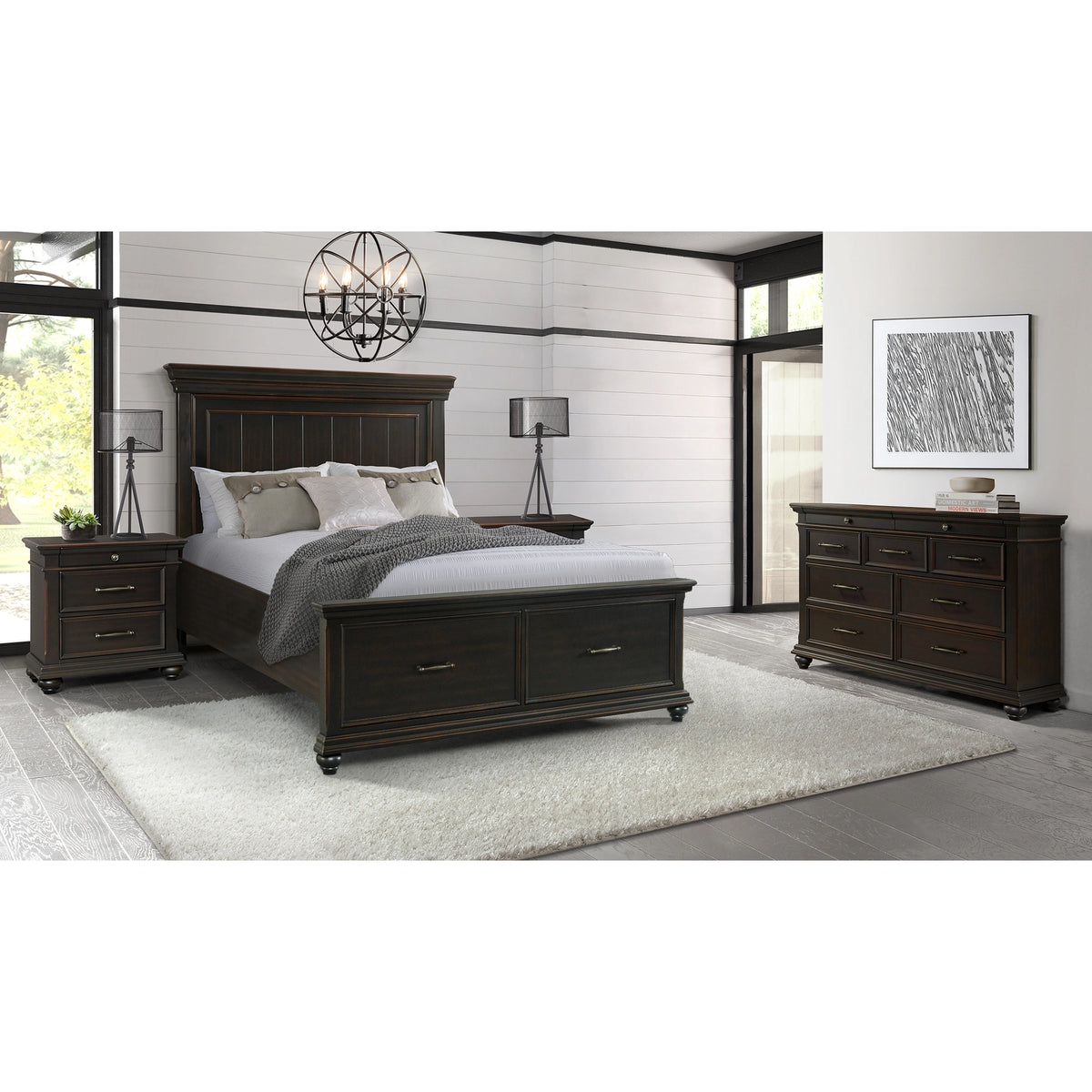 Slater Platform Storage Bedroom Set