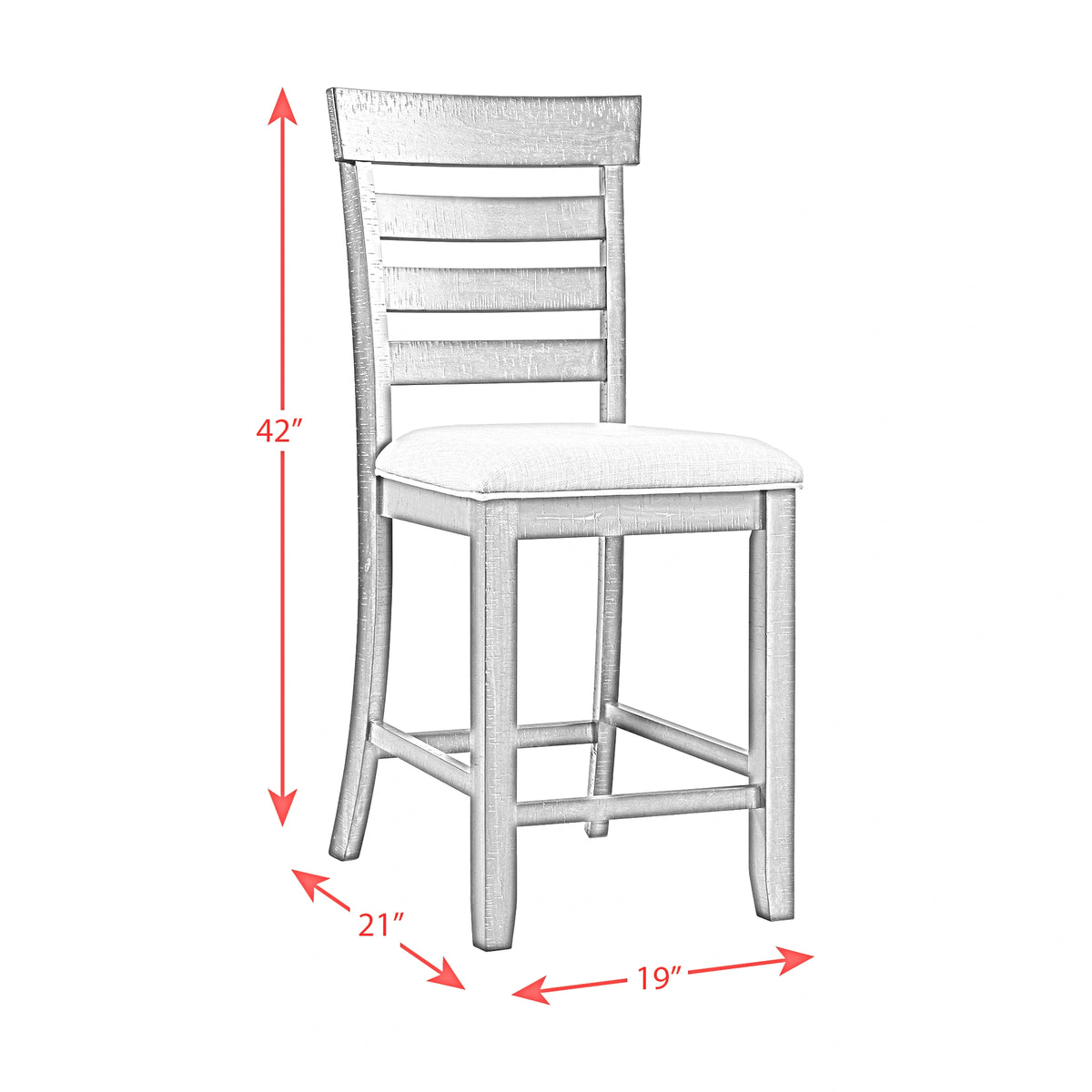 Colorado Side Chair Charcoal (2pcs per pack)