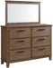 Jolene Mirror in Grey - Jack’s Furniture and More (Laredo, TX)