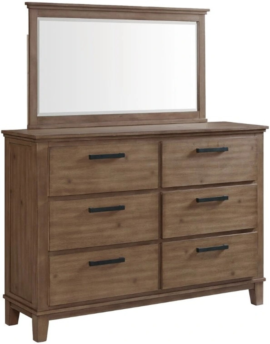 Jolene Mirror in Grey - Jack’s Furniture and More (Laredo, TX)