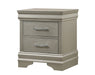 Crown Mark Amalia Nightstand in Silver image