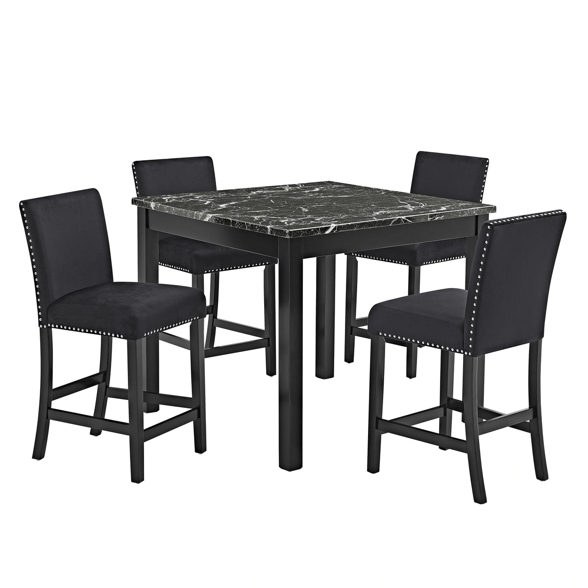 Lennon 5-Pc Counter Height Dining Set