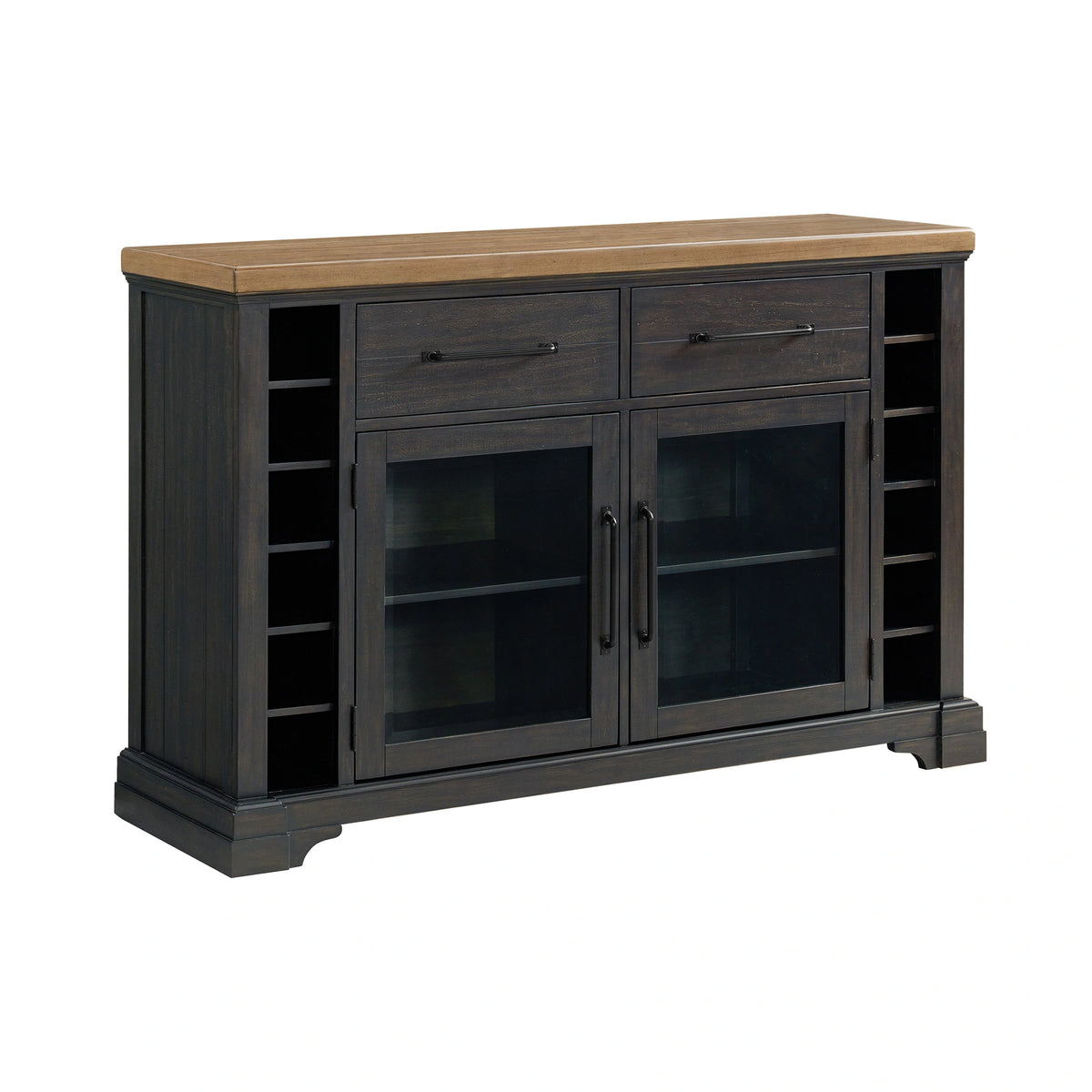 Montrose Server in Espresso and Brown
