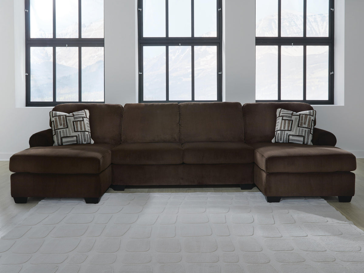 Kimlee Sectional with Double Chaise - Jack’s Furniture and More (Laredo, TX)