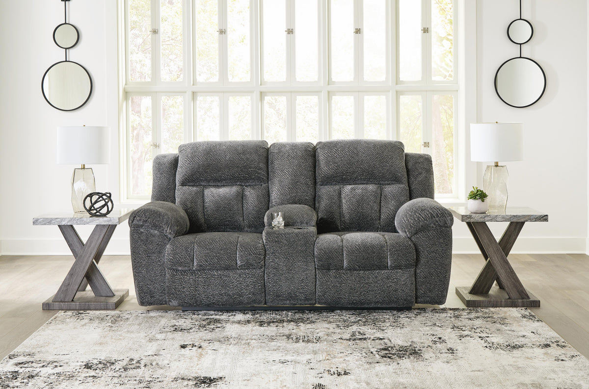 Frohn Reclining Loveseat with Console - Jack’s Furniture and More (Laredo, TX)