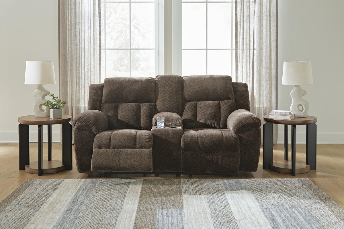 Frohn Reclining Loveseat with Console - Jack’s Furniture and More (Laredo, TX)