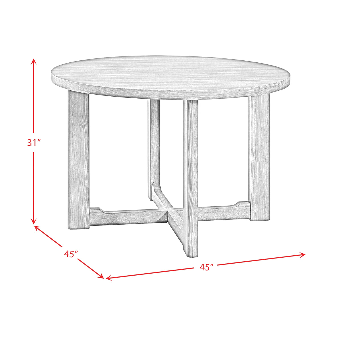 Wakefield 5PC Dining Set with Table and 4 Chairs in Espresso