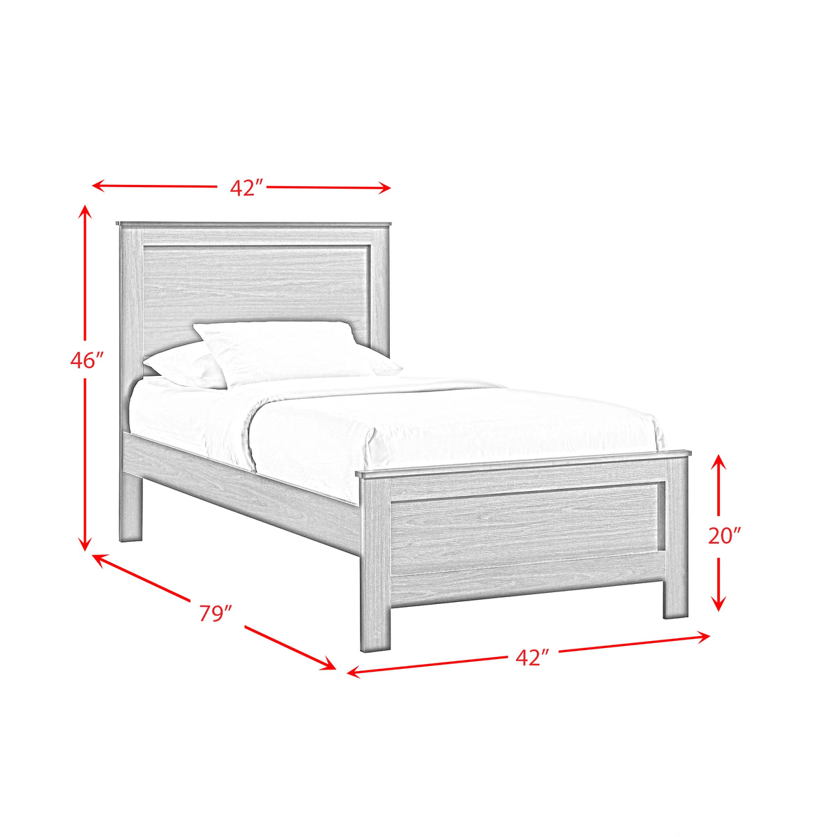 Sami Youth Panel Bedroom Set
