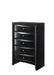 Crown Mark Furniture Emily Drawer Chest in Black image