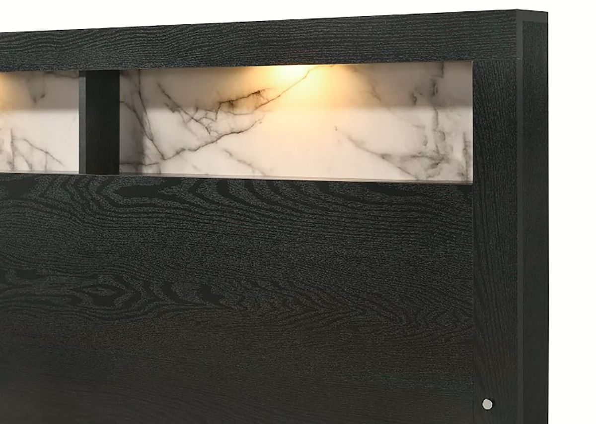 Cadence King Panel Bed In Black