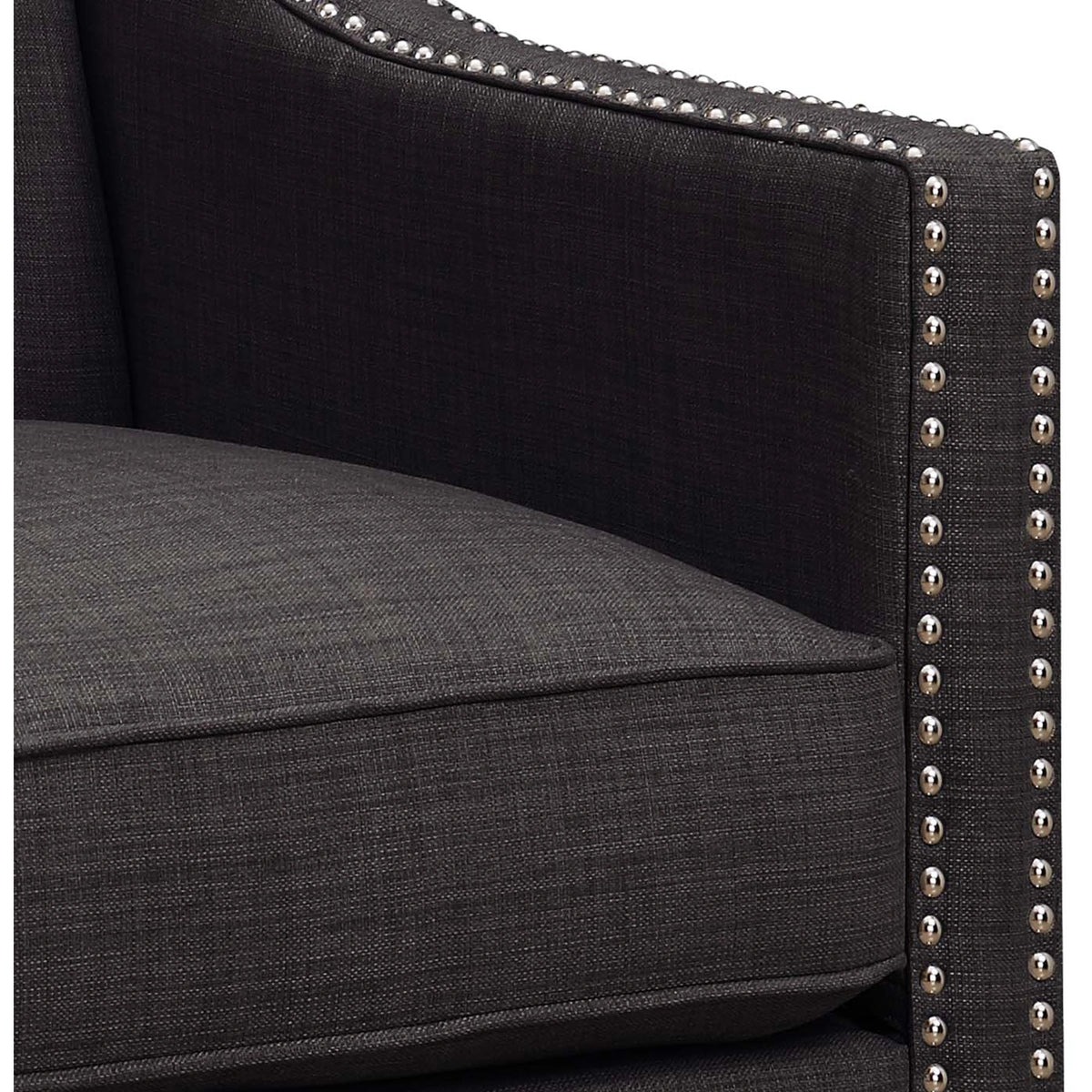 Erica 497 Chair W/Chrome Nails Heirloom Charcoal (ISTA 3)