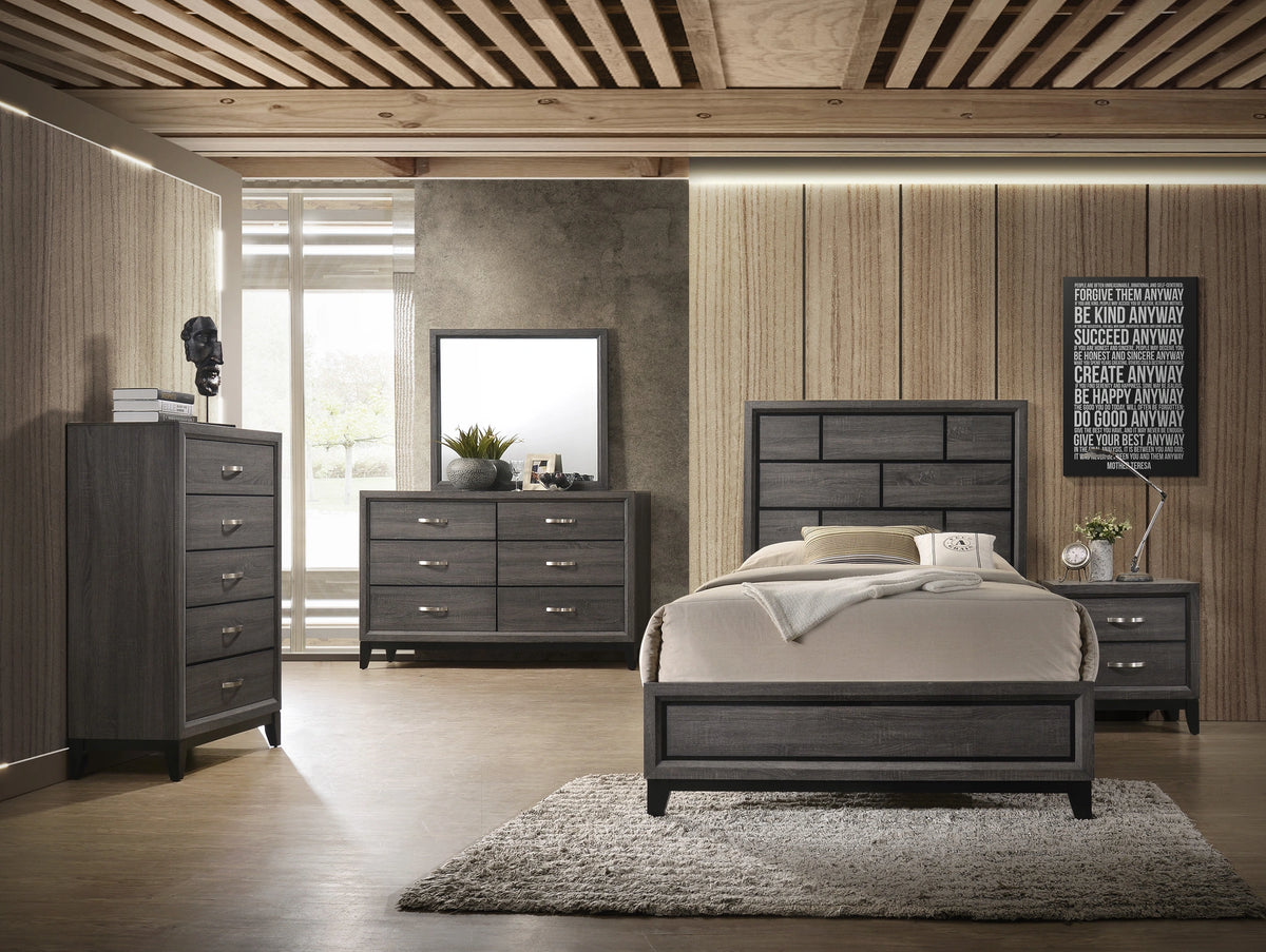 Akerson Panel Bed
