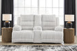 Rhines Falls Power Reclining Loveseat with Console - Jack’s Furniture and More (Laredo, TX)