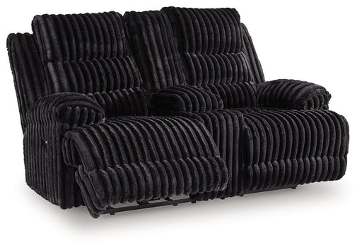 Rhine Falls Reclining Loveseat with Console - Jack’s Furniture and More (Laredo, TX)
