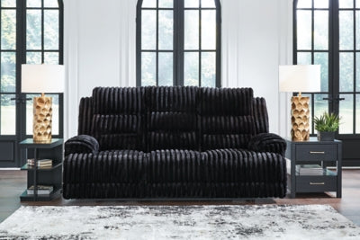 Rhine Falls Power Reclining Sofa with Drop Down Table - Jack’s Furniture and More (Laredo, TX)