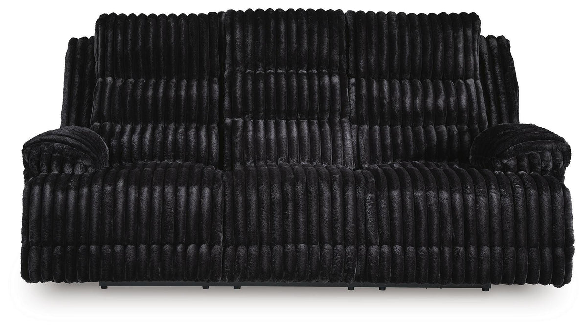 Rhine Falls Power Reclining Sofa with Drop Down Table