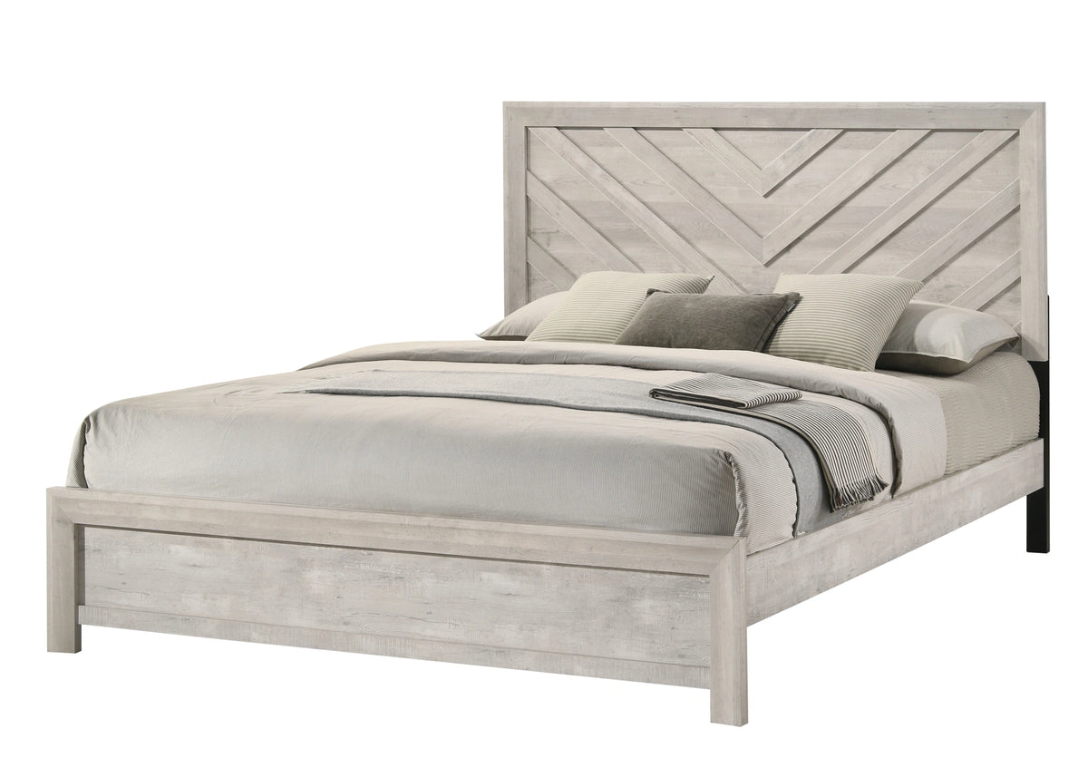Crown Mark Furniture Valor King Panel Bed in Gray B9330-K image