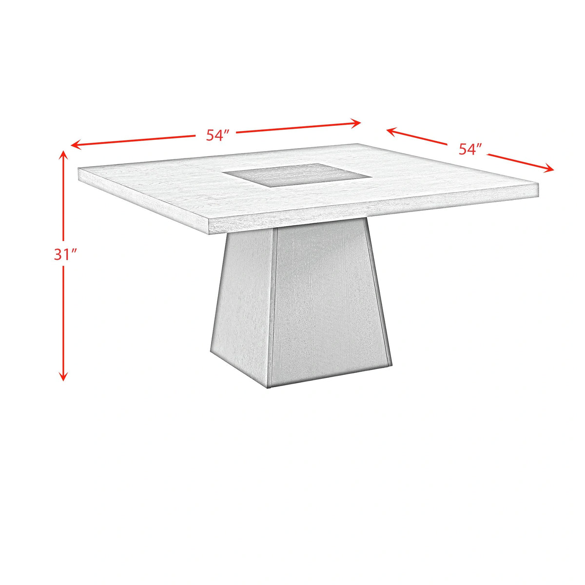 Jemma Dining Set in Grey