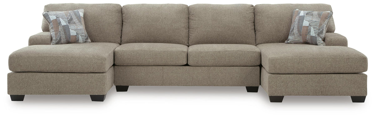 Newellen Sectional with Double Chaise - Jack’s Furniture and More (Laredo, TX)