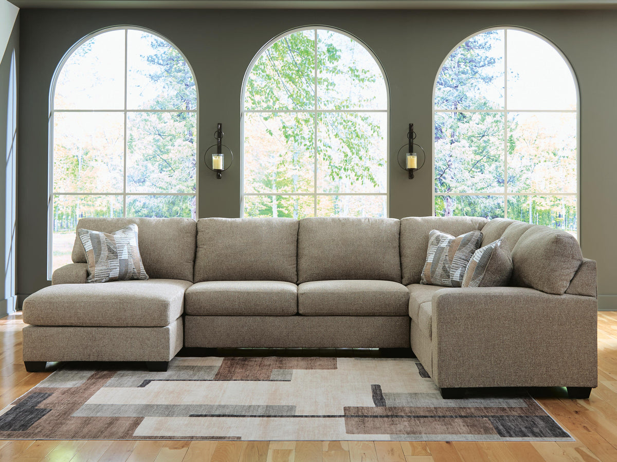 Newellen Sleeper Sectional with Chaise - Jack’s Furniture and More (Laredo, TX)