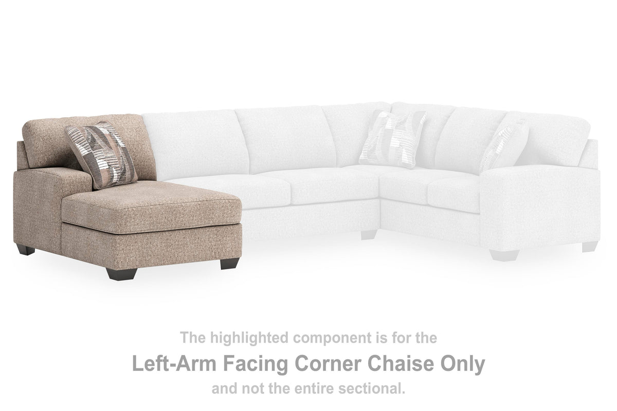 Newellen Sleeper Sectional with Chaise - Jack’s Furniture and More (Laredo, TX)
