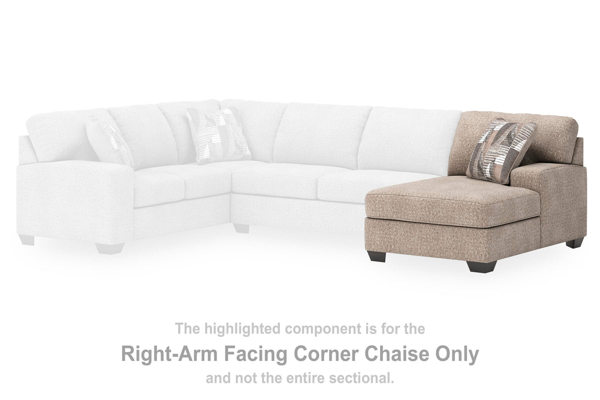 Newellen Sleeper Sectional with Chaise - Jack’s Furniture and More (Laredo, TX)