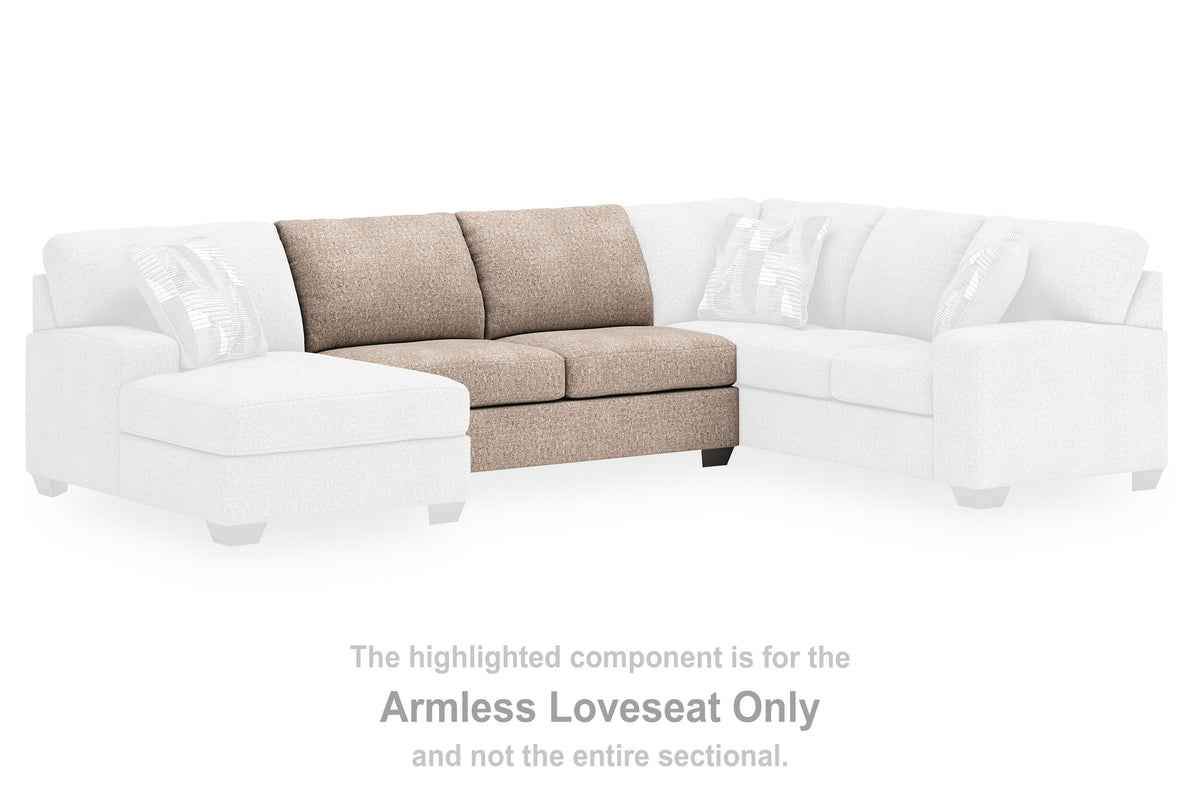 Newellen Sectional with Double Chaise - Jack’s Furniture and More (Laredo, TX)