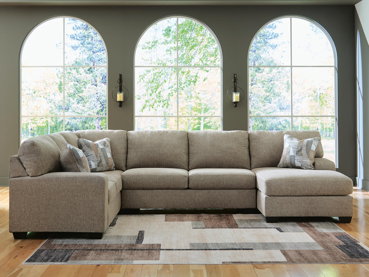 Newellen Sleeper Sectional with Chaise - Jack’s Furniture and More (Laredo, TX)