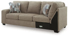 Newellen Sleeper Sectional with Chaise - Jack’s Furniture and More (Laredo, TX)