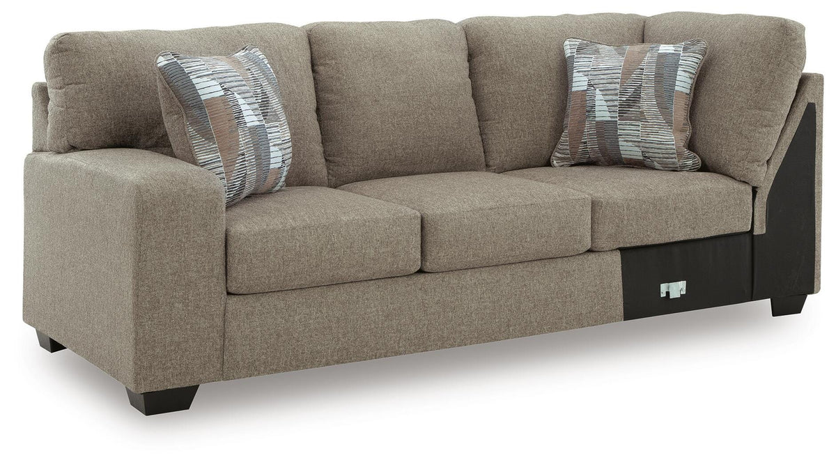 Newellen Sleeper Sectional with Chaise - Jack’s Furniture and More (Laredo, TX)