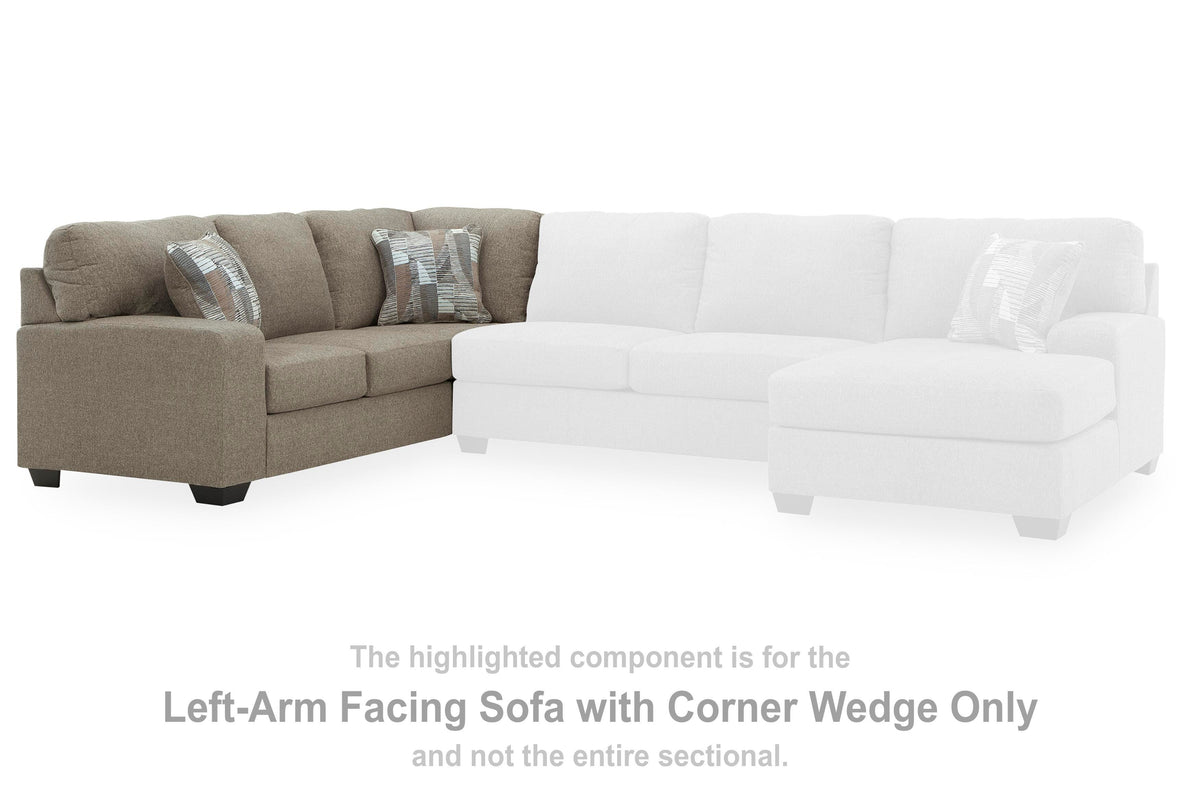 Newellen Sleeper Sectional with Chaise - Jack’s Furniture and More (Laredo, TX)