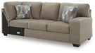Newellen Sleeper Sectional with Chaise - Jack’s Furniture and More (Laredo, TX)